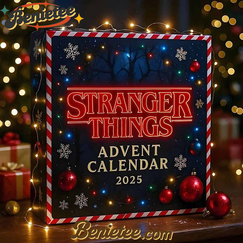 Stranger things Advent Calendar 2025, Christmas Countdown Advent Calendar Gift Box with 24 Acrylic Ornaments