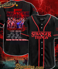 Stranger Things Baseball Jersey-3D Baseball Jersey