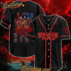 Stranger Things Baseball Jersey-3D Baseball Jersey Limited