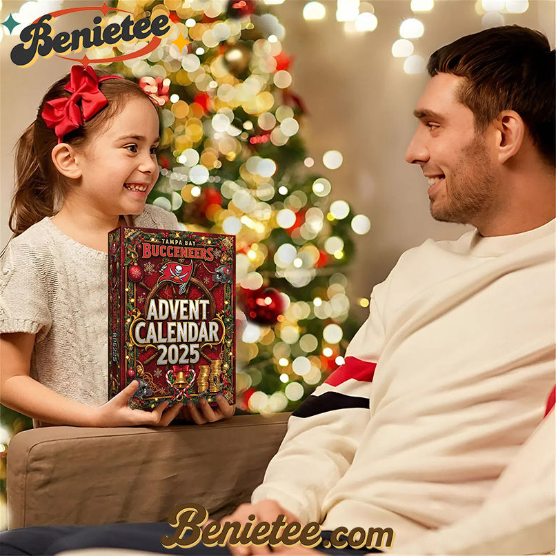 Tampa Bay Buccaneers Premium Advent Calendar 2025 CHRISTMAS GIFT, CHRISTMAS IDEA, Christmas Countdown Advent Calendar Gift Box with 24 Acrylic Ornaments - Image 4