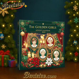 the Golden Girls Premium Advent Calendar 2025 CHRISTMAS GIFT, CHRISTMAS IDEA, Christmas Countdown Advent Calendar Gift Box with 24 Acrylic Ornaments