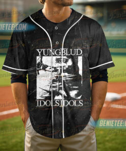 Alternative view of Yungblud IDOLS The World Tour 2025 Baseball Jersey