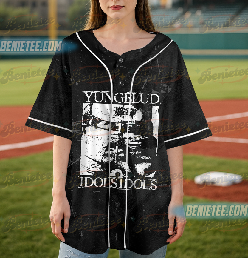 Yungblud IDOLS The World Tour 2025 Baseball Jersey - Image 5