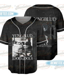 Yungblud IDOLS The World Tour 2025 Baseball Jersey