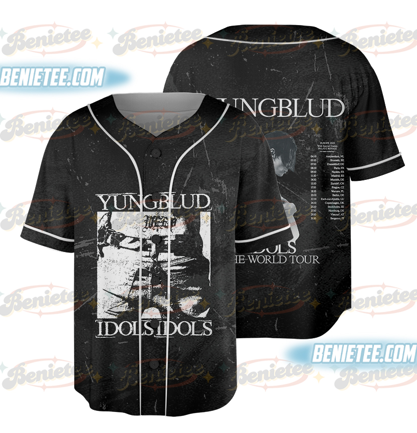 Yungblud IDOLS The World Tour 2025 Baseball Jersey
