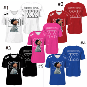 BREEZY BOWL JERSEY '25 (Glow N' the Dark) Football Jersey, Custom Color Football Jersey