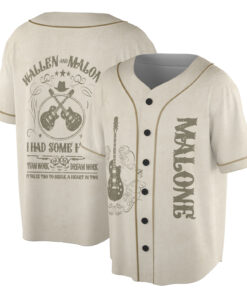 Alternative view of Personalized Post Malone Jelly Roll Baseball Jersey