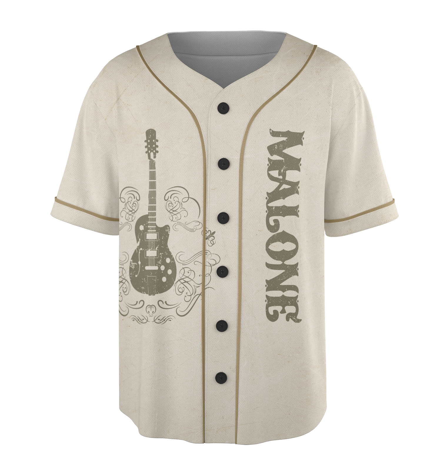 Personalized Post Malone Jelly Roll Baseball Jersey - Image 3