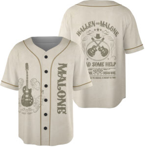 Personalized Post Malone Jelly Roll Baseball Jersey