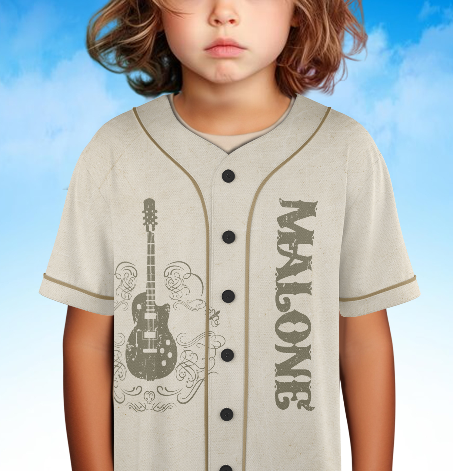 Personalized Post Malone Jelly Roll Baseball Jersey - Image 5