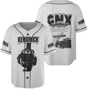 Kendrick Lamar GNX Jersey, Vintage GNX Racing Glub, Kendrick Lamar Limited Edition