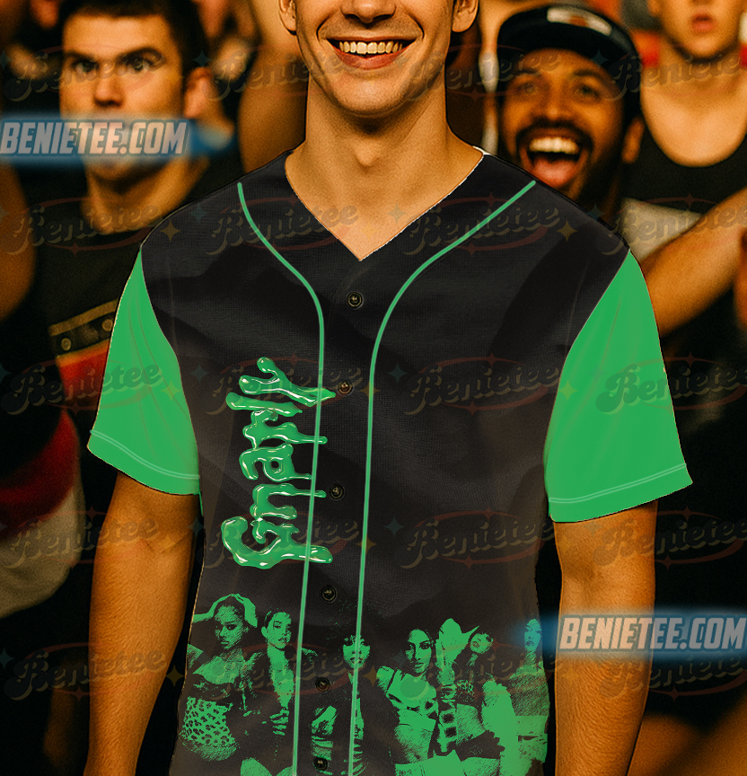 Vintage Katseye Gnarly Baseball Jersey, Beautiful Chaos Eyekon Kpop Fan Merch Unisex T-Shirt Short Sleeve, Comfortable Stylish Tee for Women Men - Image 6