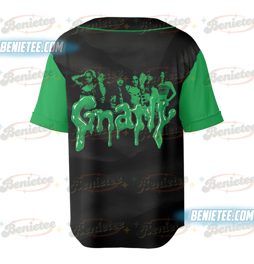 Vintage Katseye Gnarly Baseball Jersey, Beautiful Chaos Eyekon Kpop Fan Merch Unisex T-Shirt Short Sleeve, Comfortable Stylish Tee for Women Men - Image 3