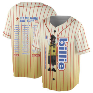 Hit Me Hard And Soft Billie Eilish LunchJersey, Pop Star Album Merch Collection