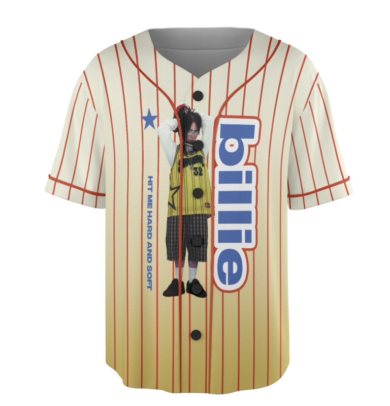 Alternative view of Hit Me Hard And Soft Billie Eilish LunchJersey, Pop Star Album Merch Collection