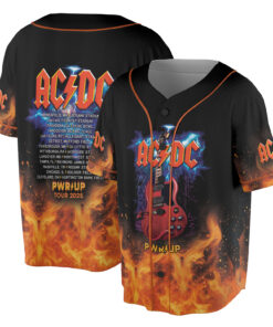 ACDC Tour 2025 Jersey, Rock Concert Shirt, Gift for Music Lovers