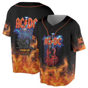 ACDC Tour 2025 Jersey, Rock Concert Shirt, Gift for Music Lovers