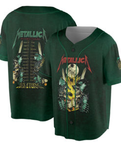 Metallica Concert Jersey, Album Collage Band Tee