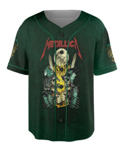 Alternative view of Metallica Concert Jersey, Album Collage Band Tee