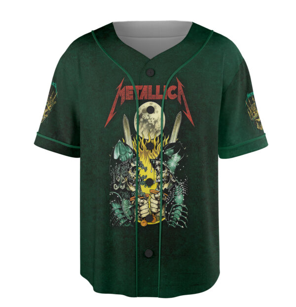 Alternative view of Metallica Concert Jersey, Album Collage Band Tee