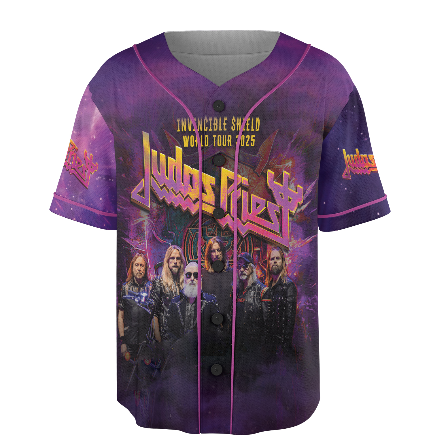 Vintage Judas Priest Heavy Metal Jersey - Image 2