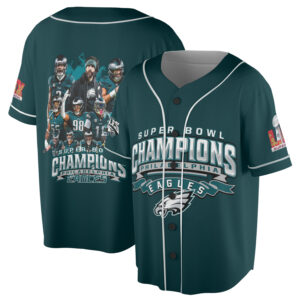 Philadellphia Eaggles Supper Bowl 2025 Champions Jersey