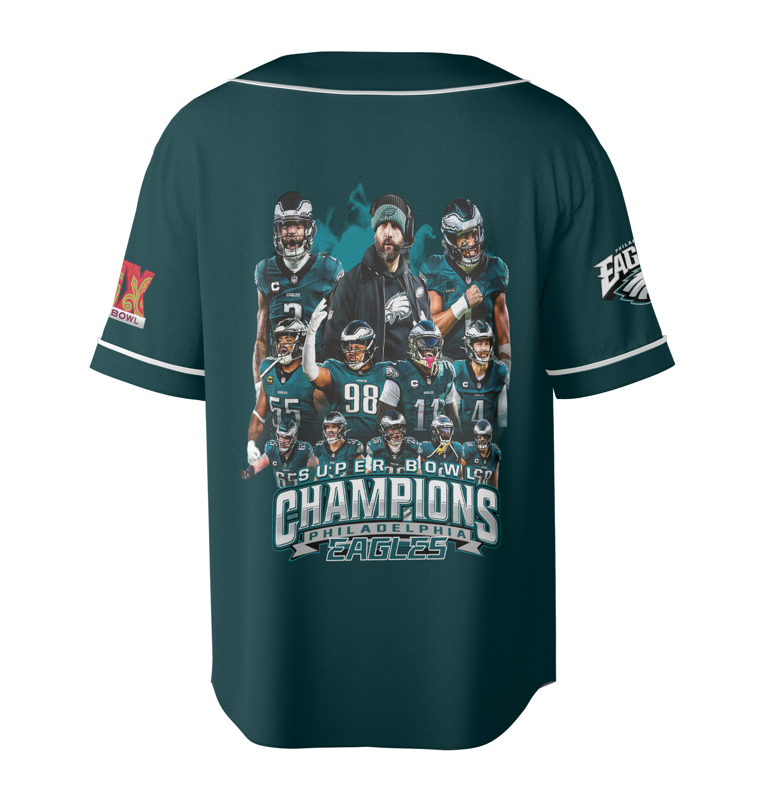 Philadellphia Eaggles Supper Bowl 2025 Champions Jersey - Image 5