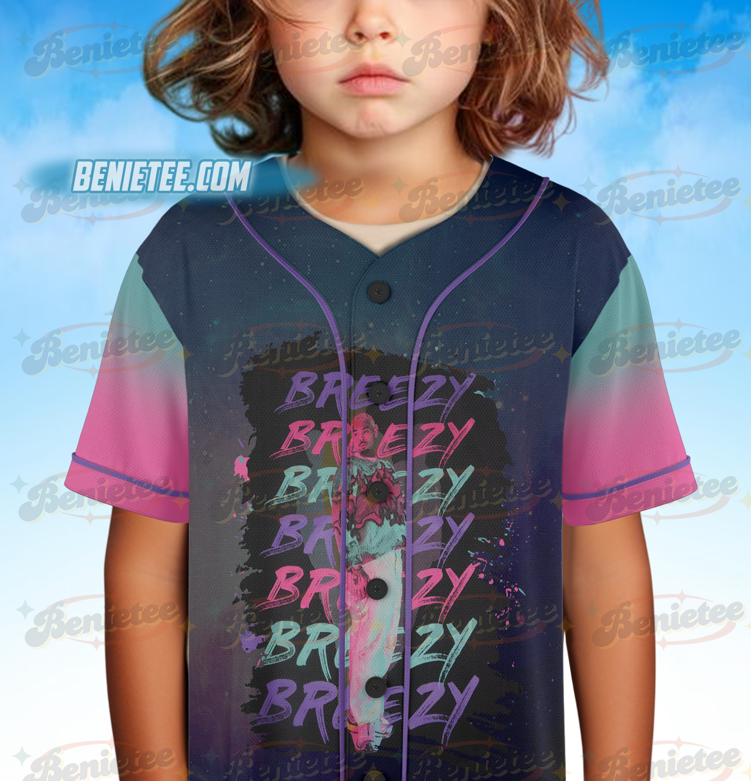 Chris Brown X.X Baseball Jersey, Tour Breezy Bowl Shirt, Concert Retro 2025 Shirt - Image 5