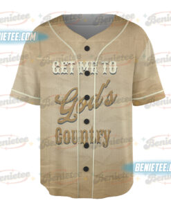 Alternative view of Morgan Wallen Get Me to God's Country Baseball Jerseys