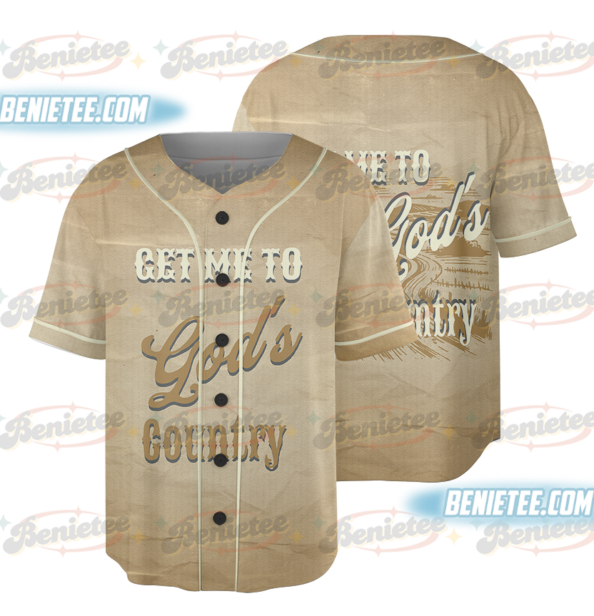 Morgan Wallen Get Me to God's Country Baseball Jerseys