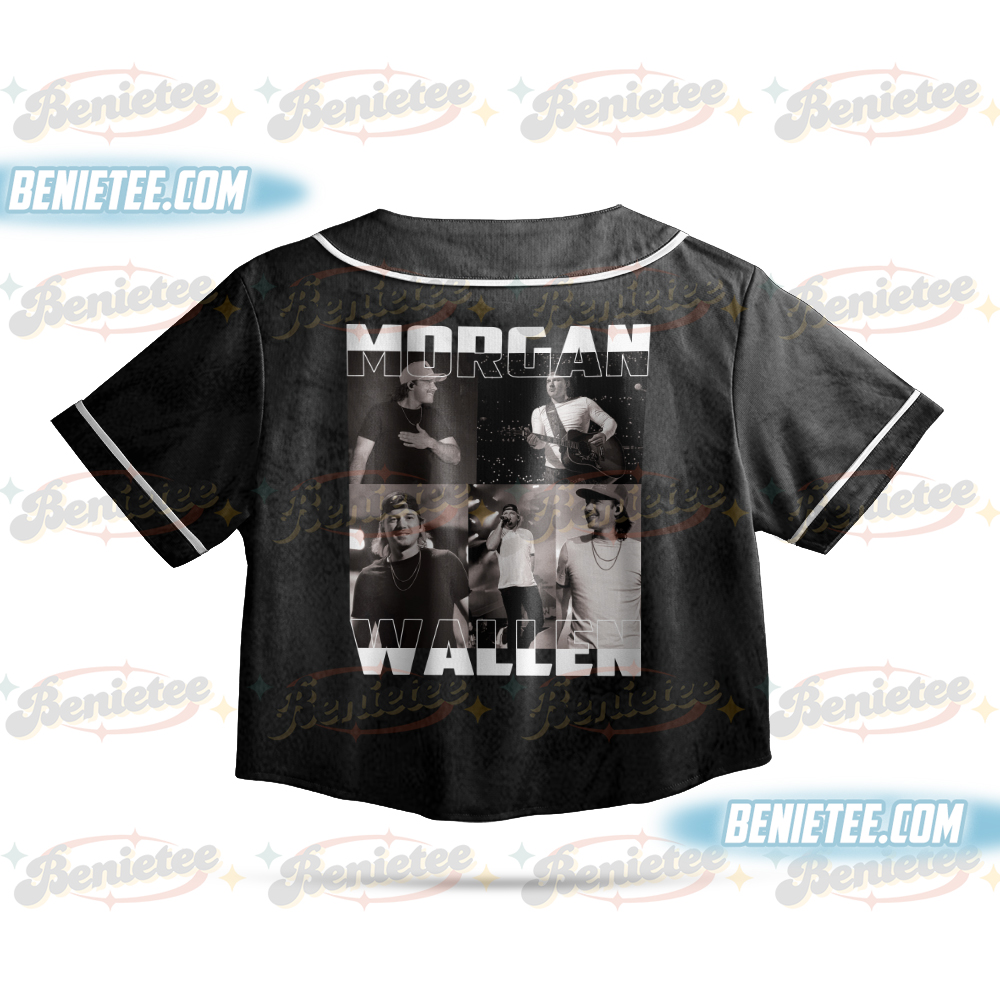 Morgan Wallen Tour Croptop Baseball Jersey - Image 2