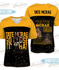 Tate Vintage-Stye McRae Miss Possessive Tour 2025 Jersey,Vintage Tate McRae Concert Football Jersey