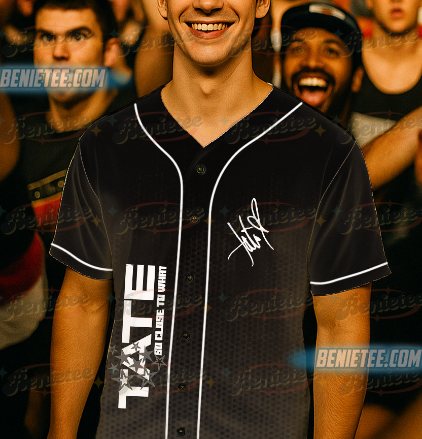 Tate McRae Think Later World Tour Baseball Jersey, Miss Possessive Concert Jersey - Image 2