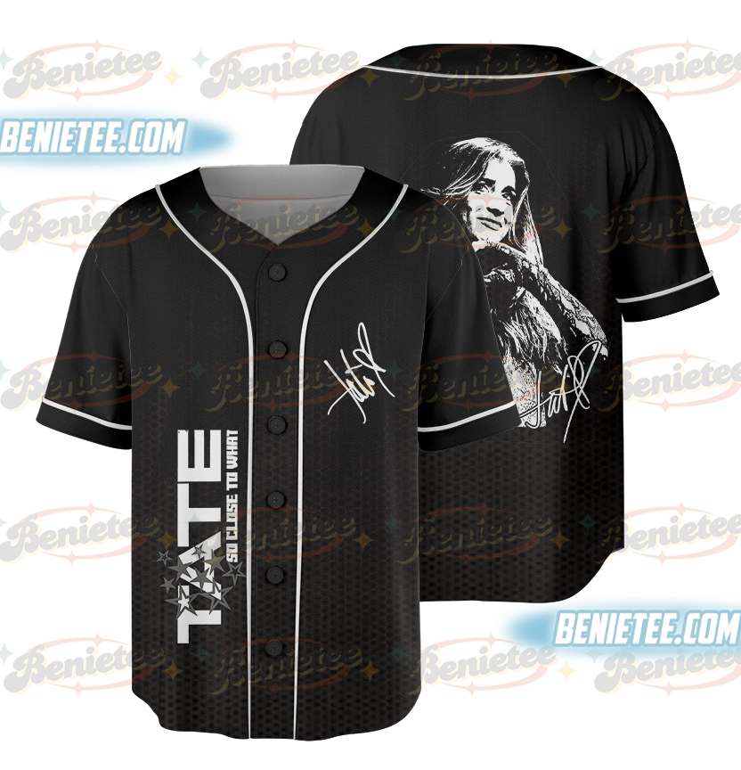 Tate McRae Think Later World Tour Baseball Jersey, Miss Possessive Concert Jersey