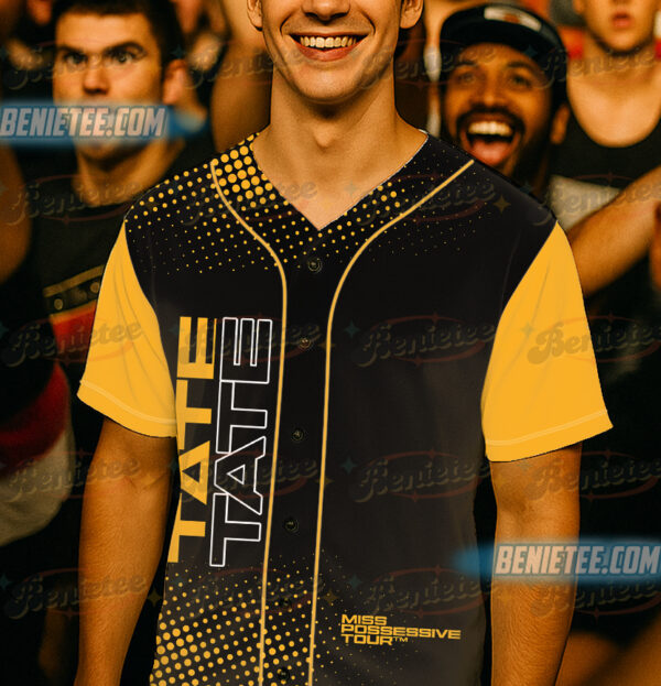 Alternative view of Tate McRae Miss Possessive Tour 2025 Baseball Jersey