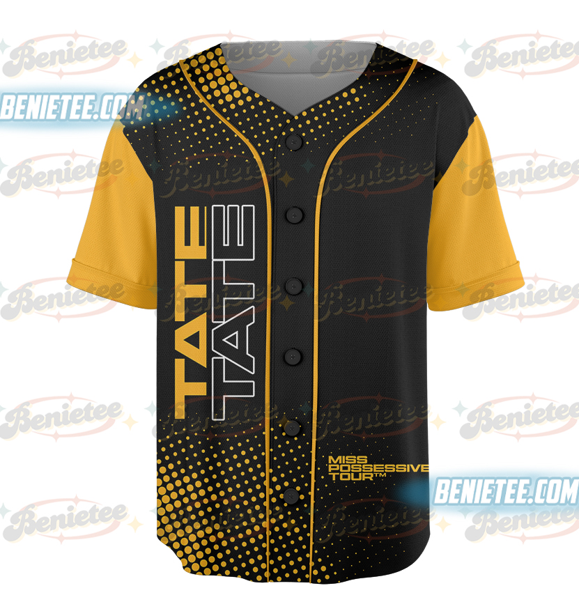 Tate McRae Miss Possessive Tour 2025 Baseball Jersey - Image 4