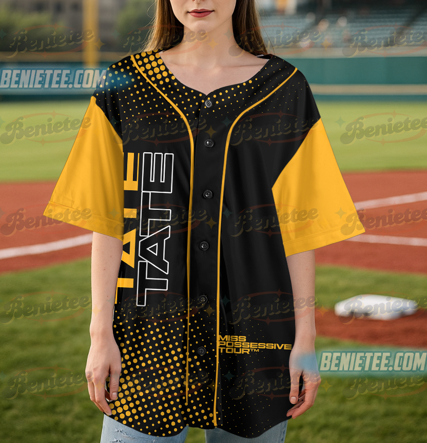 Tate McRae Miss Possessive Tour 2025 Baseball Jersey - Image 5