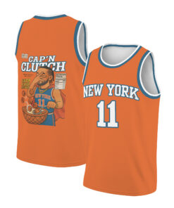Captain Clutch New York Basketball Jersey, Jalen Brunson Fans Funny Apparel