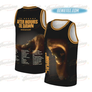 The Weeknd After Hours Tour Basketball Jersey
