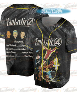 Vintage The Fantastic Four Baseball Jersey