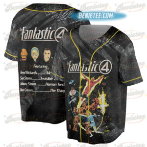 Vintage The Fantastic Four Baseball Jersey