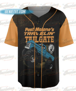 Alternative view of Vintage Post Malone Baseball Jersey