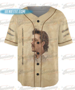 Alternative view of Country Music Morgan Baseball Jersey, Retro Music Tour Jersey