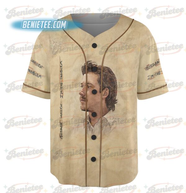 Alternative view of Country Music Morgan Baseball Jersey, Retro Music Tour Jersey