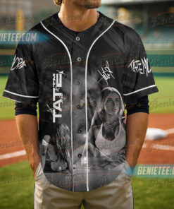 Alternative view of Tate McRae 2025 Concert Baseball Jersey, Tate McRae Miss Possessive Tour 2025 Jersey