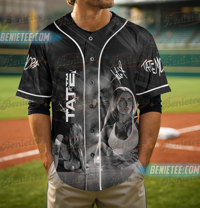 Tate McRae 2025 Concert Baseball Jersey, Tate McRae Miss Possessive Tour 2025 Jersey - Image 2