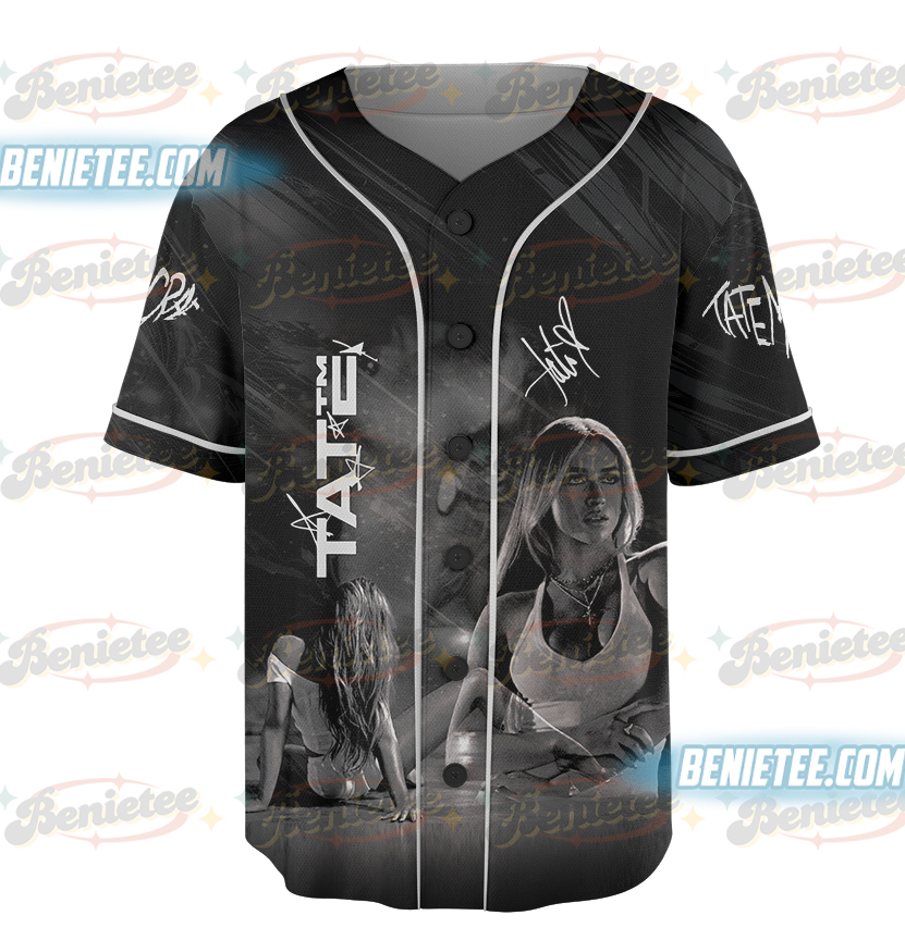 Tate McRae 2025 Concert Baseball Jersey, Tate McRae Miss Possessive Tour 2025 Jersey - Image 4