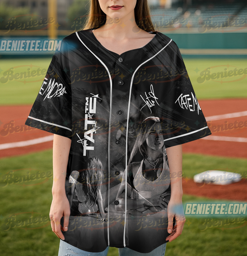 Tate McRae 2025 Concert Baseball Jersey, Tate McRae Miss Possessive Tour 2025 Jersey - Image 5
