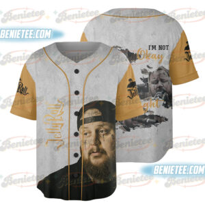 Jelly Roll Shirt, Jelly Roll I Am Not Okay Shirt, Jelly Roll Tour 2025 Baseball Jersey, Jelly Roll Merch Shirt, Country Music Shirt, Jelly Roll F