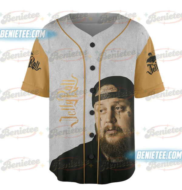 Alternative view of Jelly Roll Shirt, Jelly Roll I Am Not Okay Shirt, Jelly Roll Tour 2025 Baseball Jersey, Jelly Roll Merch Shirt, Country Music Shirt, Jelly Roll F